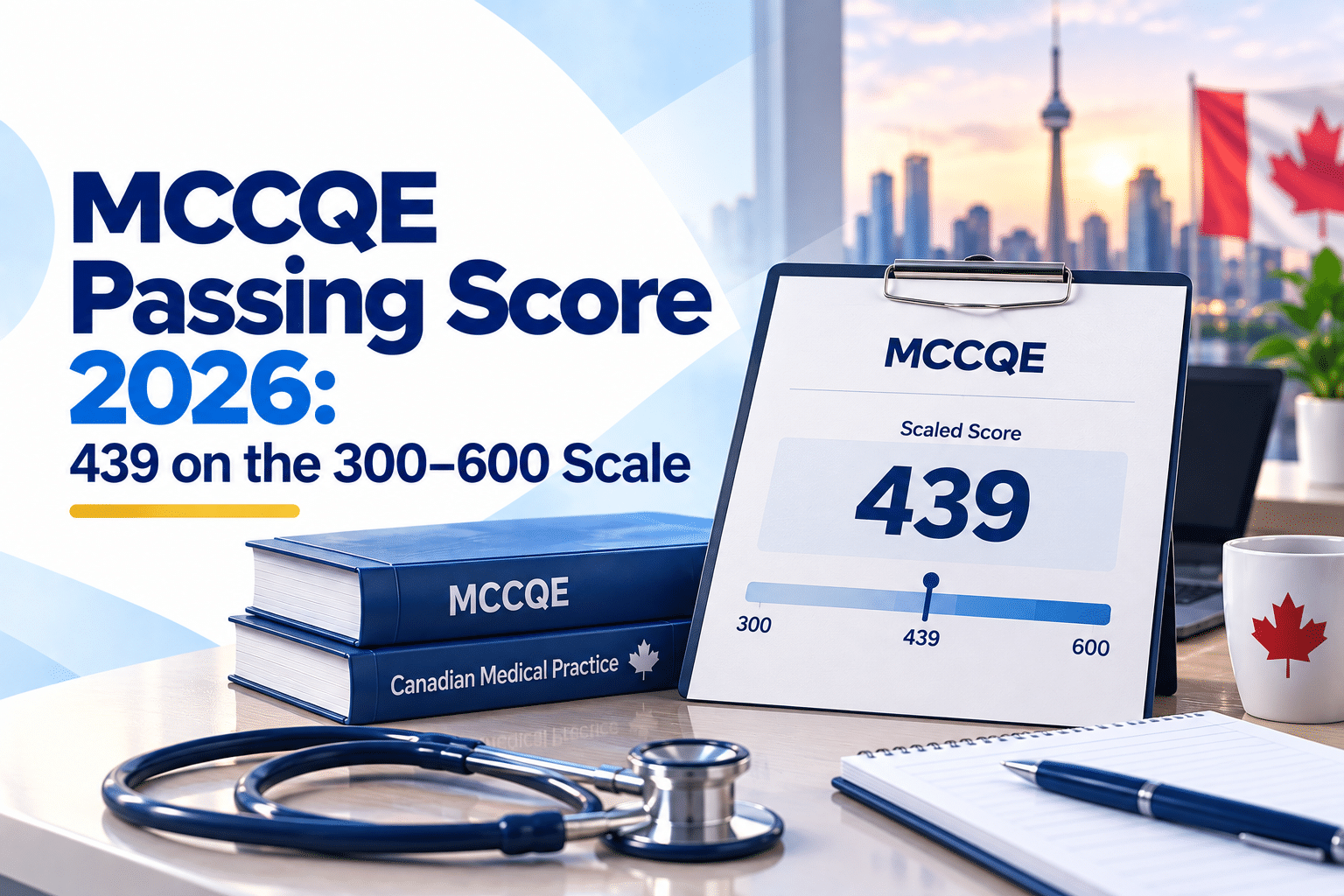 mccqe passing score