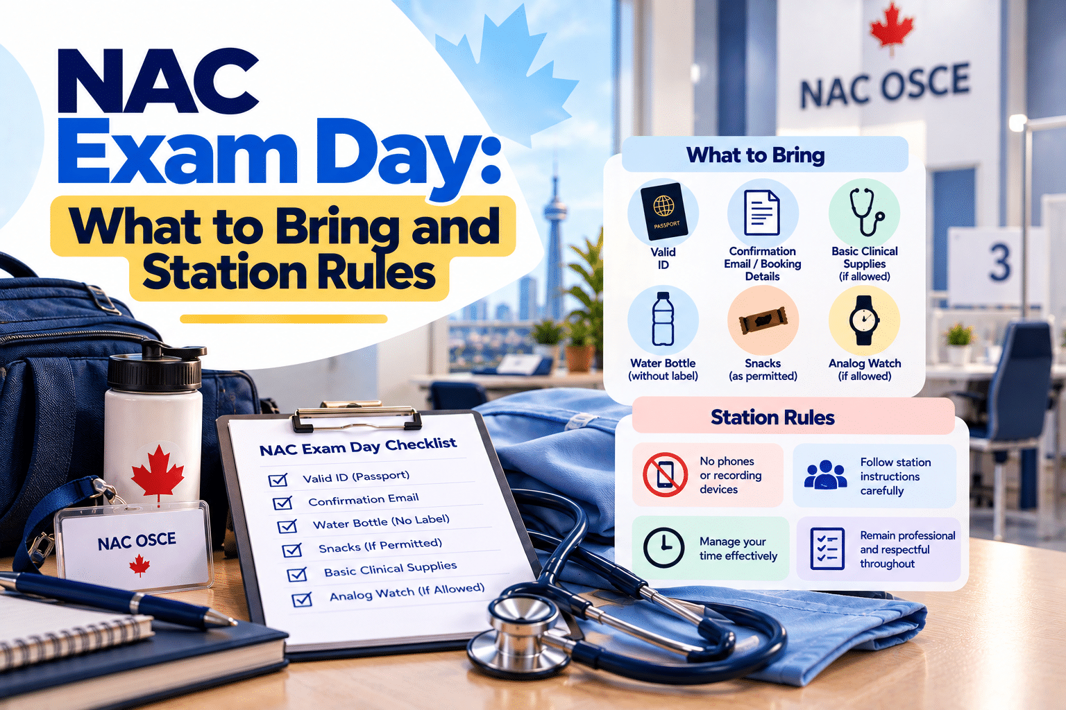 NAC exam day